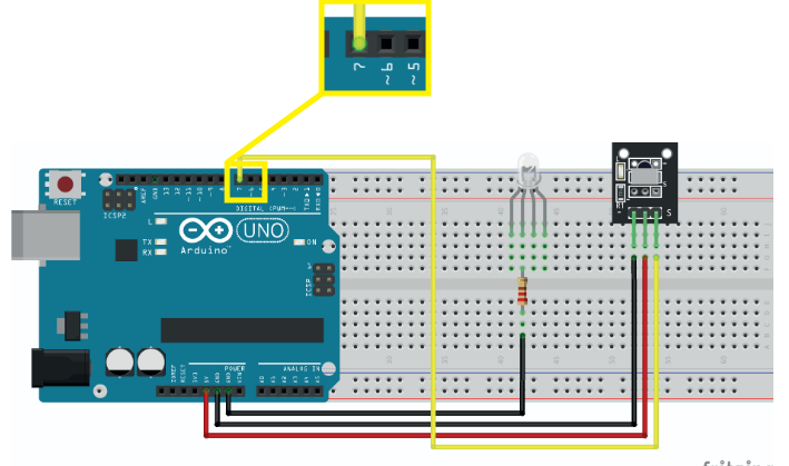 Sensor IR remote